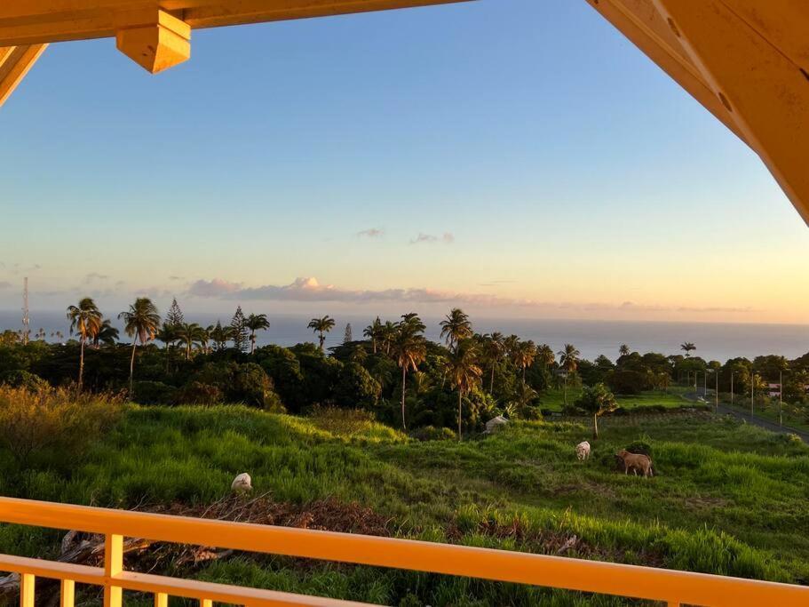 Kanoa Lodge Piscine Et Vue Mer Сент-Клод Екстер'єр фото